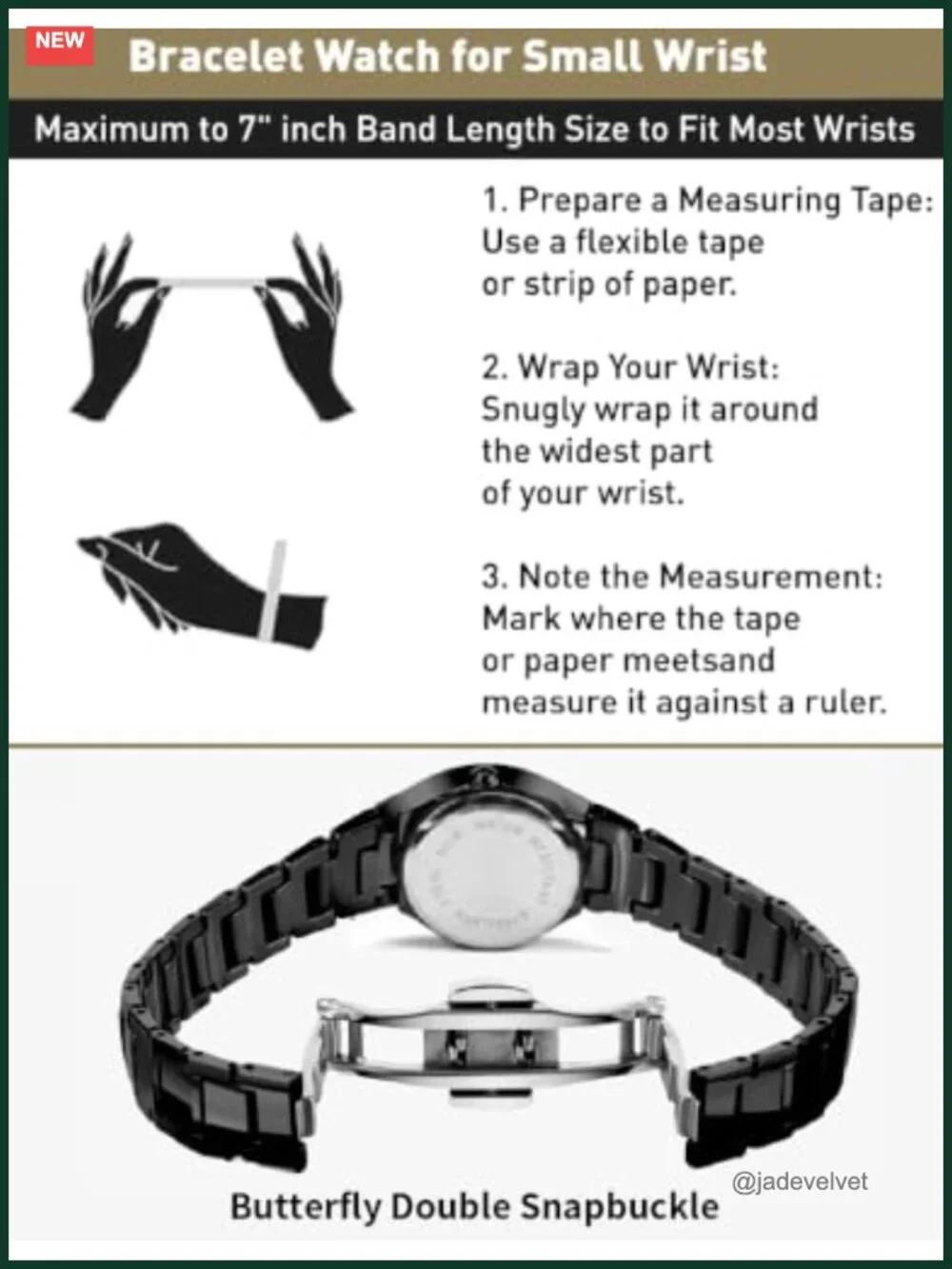 Analog Quartz Dress Watch Dainty Minimalist LadiesWrist Watch Waterproof